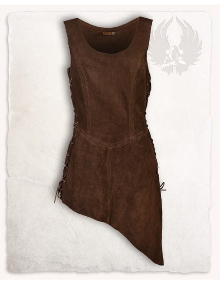 Tabard d'archer cuir suédé Lunette...