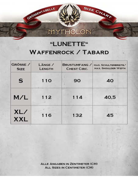 Tabard d'archer cuir suédé Lunette...