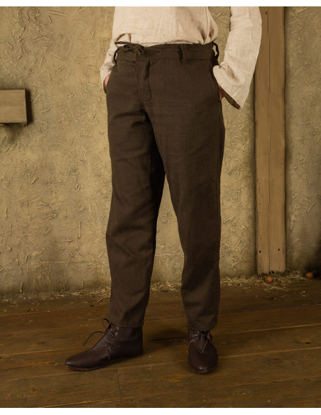 Pantalon médiéval Rocco coupe droite,...