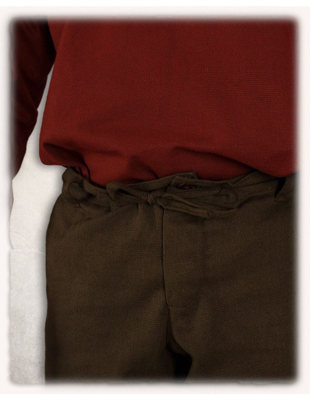 Pantalon médiéval Rocco coupe droite,...