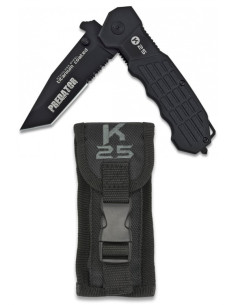 Couteau K25 Predator, lame 9,5 cm.