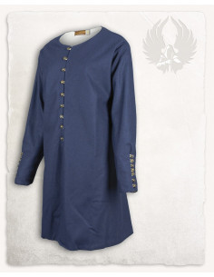 Tunique bleu viking en laine modèle Rafael 2