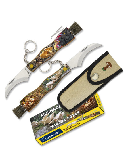 Couteau porte-clés pour champignons...