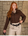 Veste pirate en coton Peary, marron