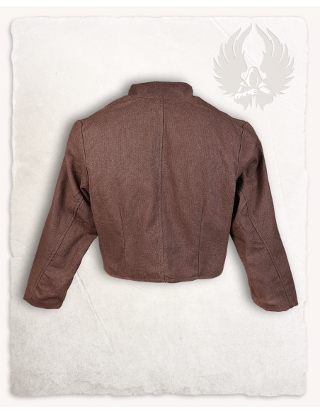 Veste pirate en coton Peary, marron