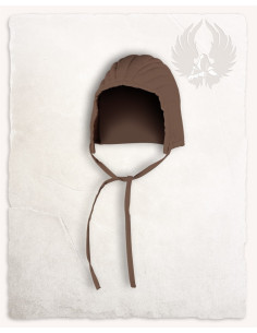 Crêpe matelassé médiéval modèle Léopold, marron