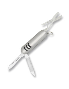 Couteau 3 outils gris