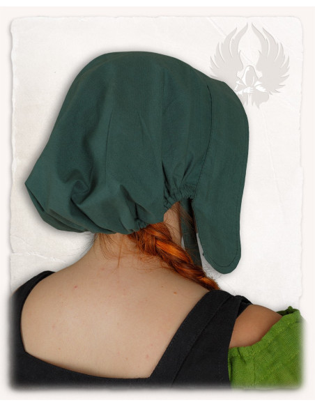 Bonnet paysan médiéval modèle Greta,...