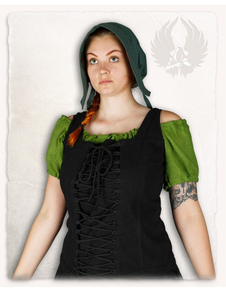 Bonnet paysan médiéval modèle Greta,...