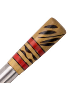 Couteau Artisanal Taramundi, buis décoré (16,3 cm.) 2