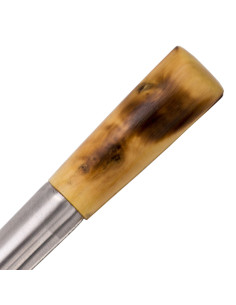 Couteau Artisanal Taramundi, pointe courbée, buis (16,5 cm.) 2