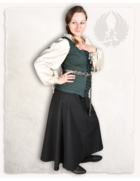 Corsage médiéval modèle Ursula en...