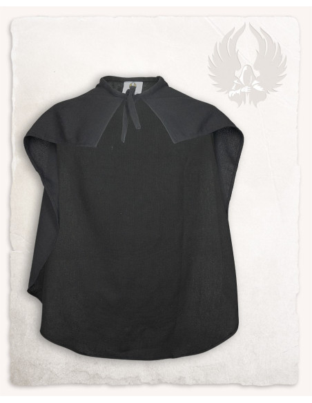 Cape noire en coton pour enfant...