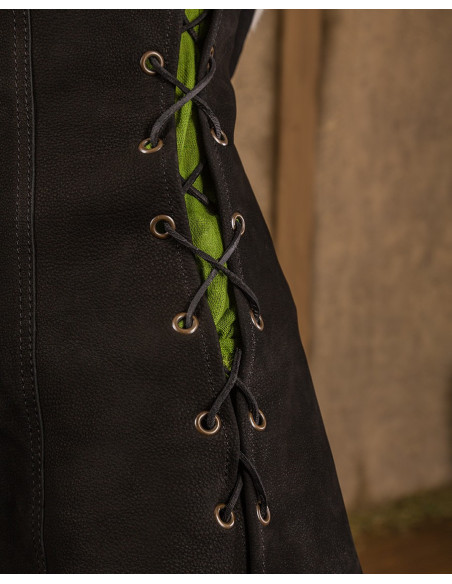 Robe médiévale à capuche modèle...