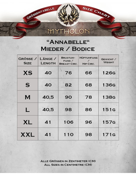 Corsage médiéval en coton vert modèle...