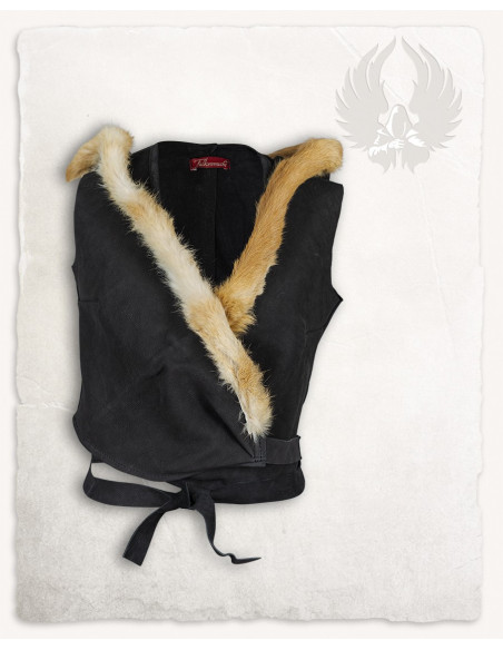 Haut médiéval pour femme avec capuche...