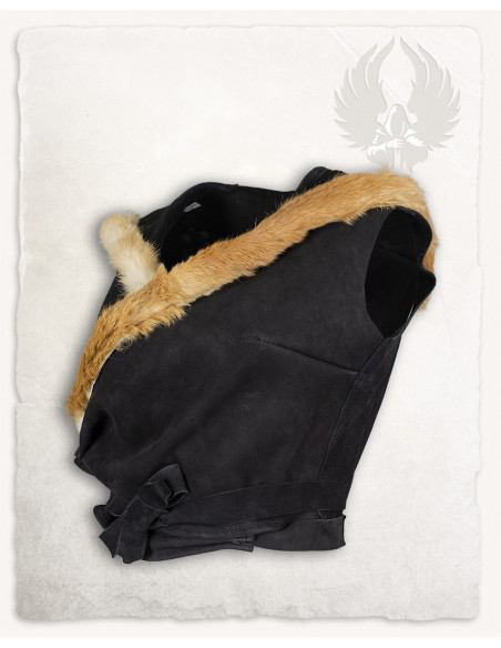 Haut médiéval pour femme avec capuche...