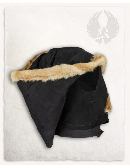 Haut médiéval pour femme avec capuche...