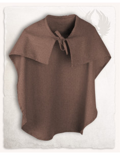 Cape en coton marron pour enfant modèle Lucas