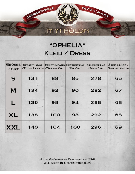 Robe médiévale bordeaux-noir modèle...