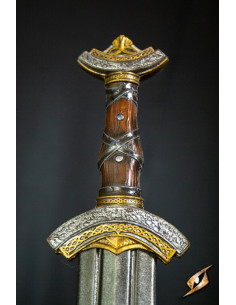 Épée cadette du seigneur de la guerre en latex (60 cm.) 2