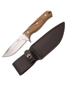 Couteau de chasse Third 16367, manche en bois