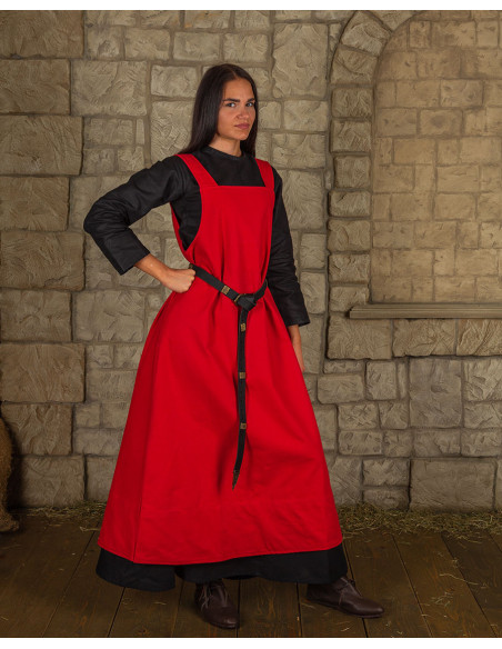 Robe style tablier modèle Lientje,...