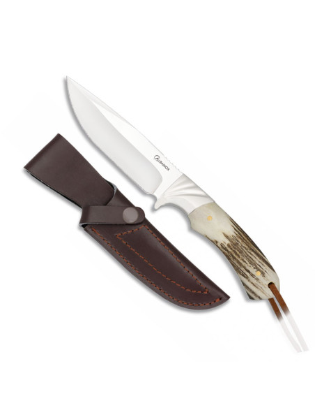 Couteau de chasse Albainox manche cerf