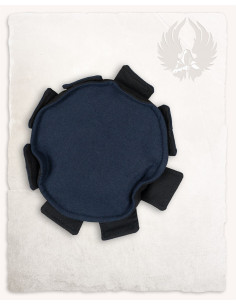 Casquette médiévale bicolore modèle Lorenz, bleu-noir 2