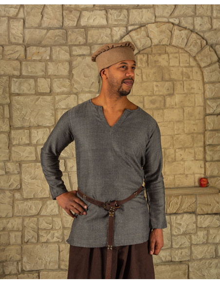 Tunique viking motif chevrons modèle...