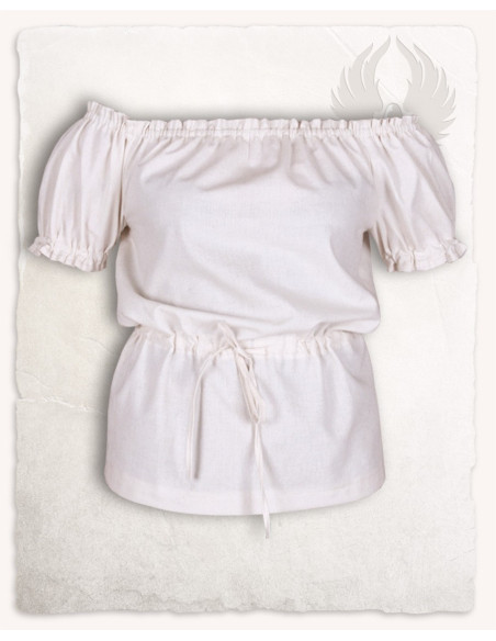 Chemisier médiéval couleur crème...