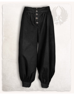 Pantalon large modèle Ataman - noir 2