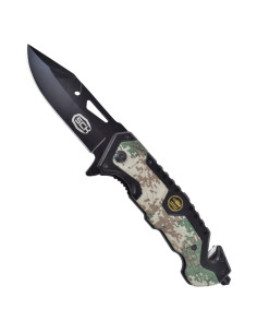 Couteau de sauvetage SCK Urban Camo Army (Longueur 20,3 cm.)