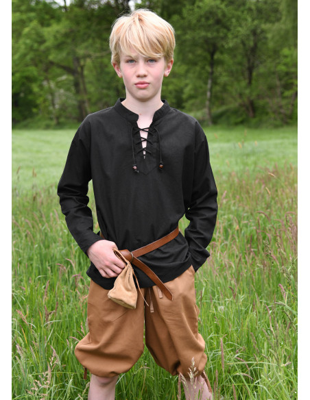 Pantacourt à lacets garçon modèle...