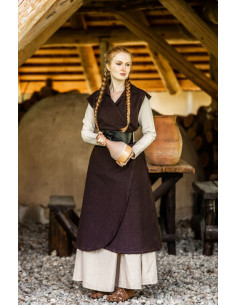 Robe ajustable modèle Gerlin, couleur marron