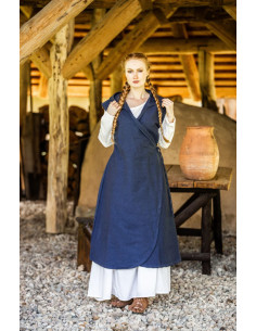 Robe ajustable modèle Gerlin, couleur bleue