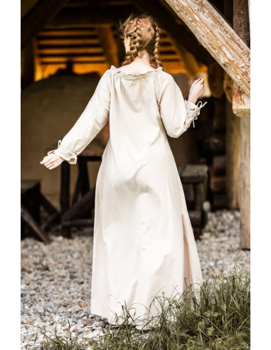 Robe médiévale femme longue modèle Matilde