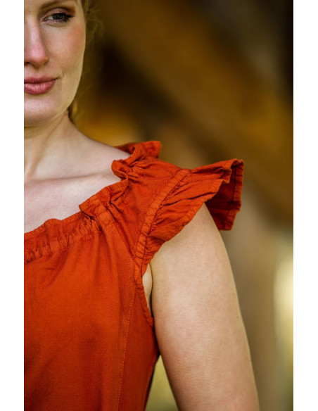 Robe médiévale longue modèle Clara,...