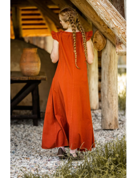 Robe médiévale longue modèle Clara,...