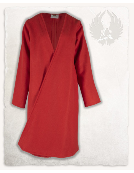 Tunique médiévale croisée en laine...