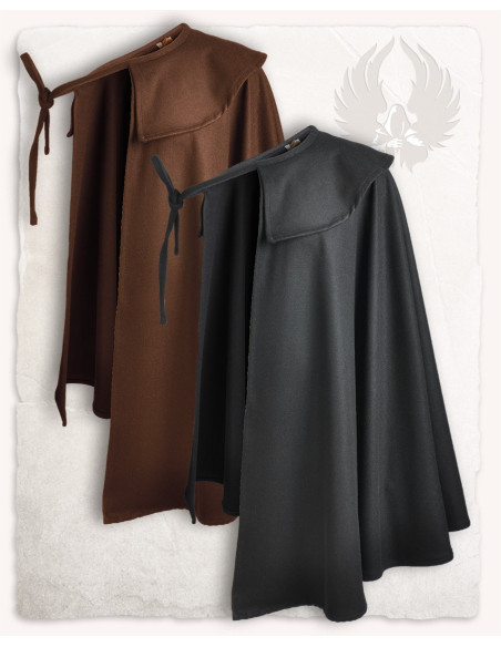 Cape en laine mousquetaire modèle Tilly
