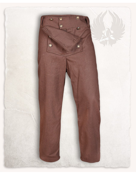 Pantalon médiéval de couleur marron...