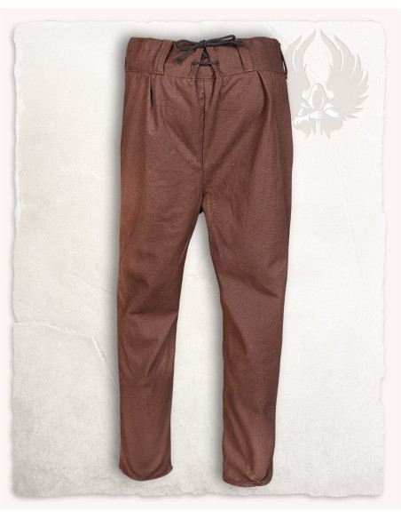 Pantalon médiéval de couleur marron...