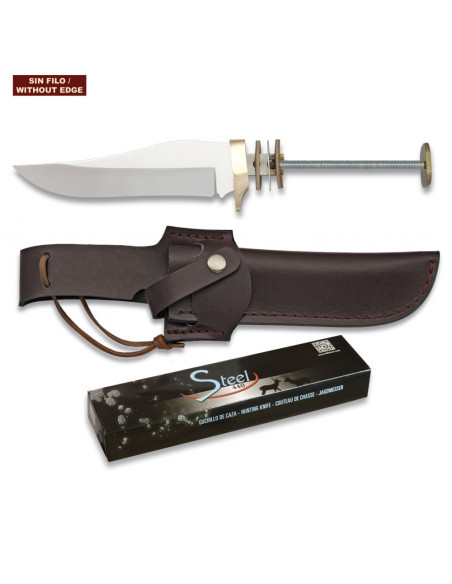 Couteau à pointe, sans manche (24,3 cm.)