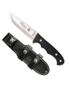Couteau Muela Viking étui en cuir micarta