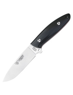 Couteau de chasse Cudeman Suther, manche micarta noir 2