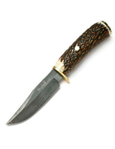 Couteau de chasse Braco, manche en corne de cerf