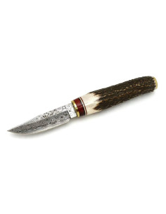 Couteau Bowie Acier Damas