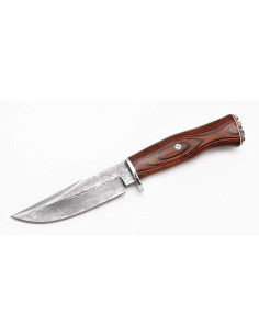 Couteau de chasse Braco, manche en bois pressé