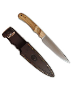 Couteau de chasse Criollo, bois d'olivier